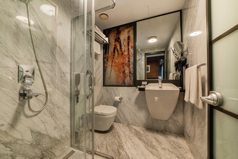 Bathroom 5, Levni Plus Hotel, Fatih