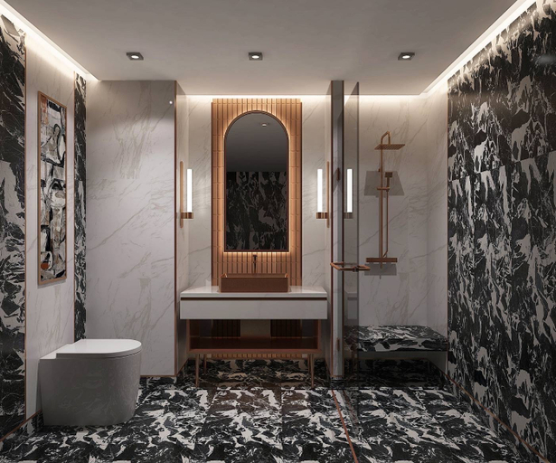 Bathroom 4, Pipa Bangkok Sukhumvit 11 by Kingston Hotels, Wattana