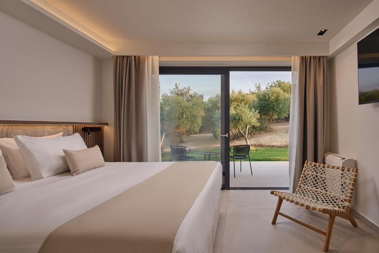 Bedroom 3, Gavras Exclusive Villas, with Infinity Pools, Spa Whirlpools & SeaViews, By ThinkVilla, Crete