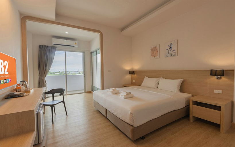 Bedroom 2, B2 Map Ta Phut Boutique & Budget Hotel, Muang Rayong