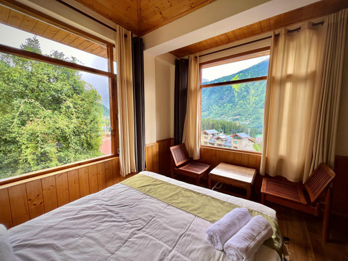 Bedroom 3, Goroomgo Urban Monk Stays Manali, Kullu