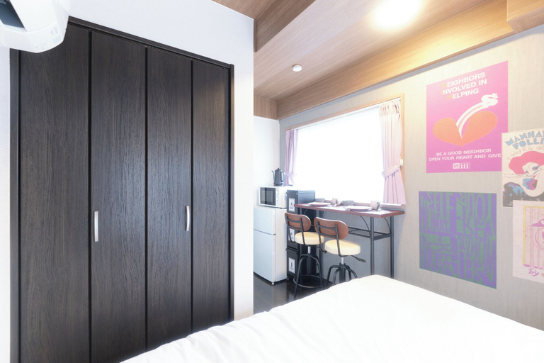 Bedroom 2, Marine Cove Hatsudai by Tranova, Shibuya