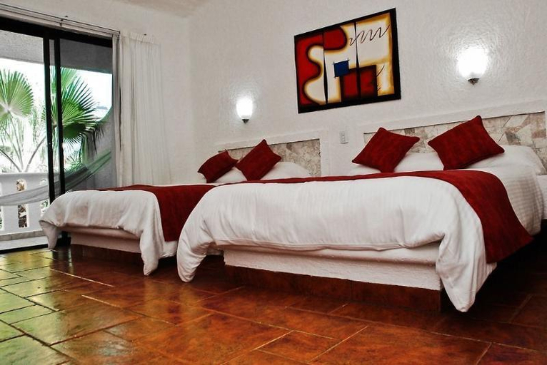 Bedroom 3, Chez Waffle Hotel, Cozumel