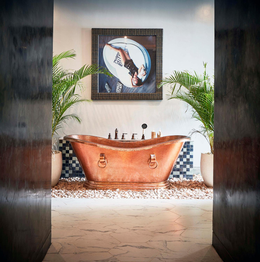 Bathroom 4, Abian Kapas Beach House , Tabanan