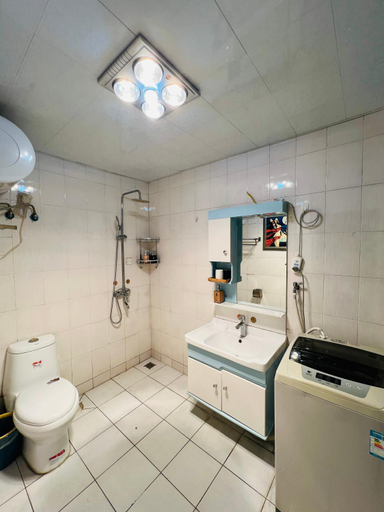 Bathroom 3, Moonlight Hotel, Chengdu