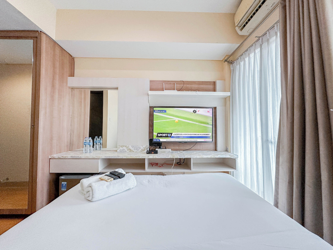 Bedroom 4, Best Price And Relaxing Studio (No Kitchen) At Tamansari Papilio Apartment, Surabaya