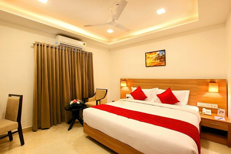 Bedroom, Enkeys Residency, Alappuzha