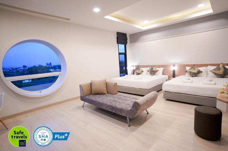 Bedroom 2, The Space Hotel Chiangrai, Muang Chiang Rai