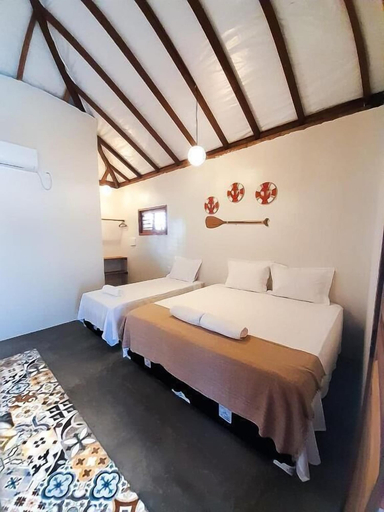 Bedroom 3, Pousada Ventos do Norte, Cajueiro da Praia