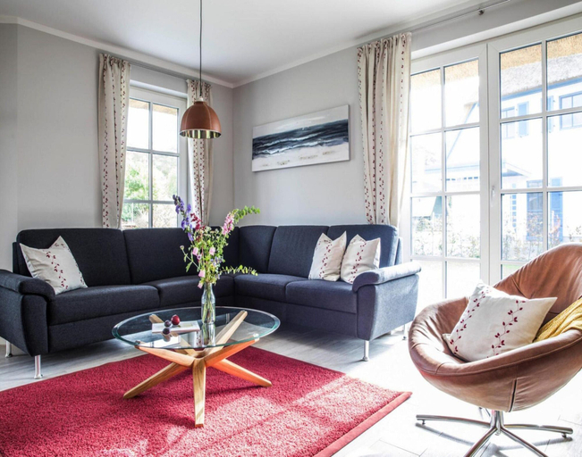 Living room 2, Ferienhaus in Fuhlendorf mit Sauna, Vorpommern-Rügen