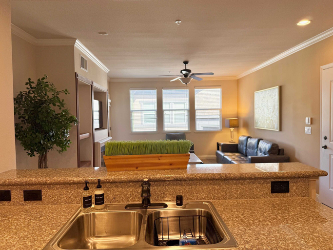 Room 4, New Luxurious 1BR Apartment Heated Pool Spa Sauna, Washoe