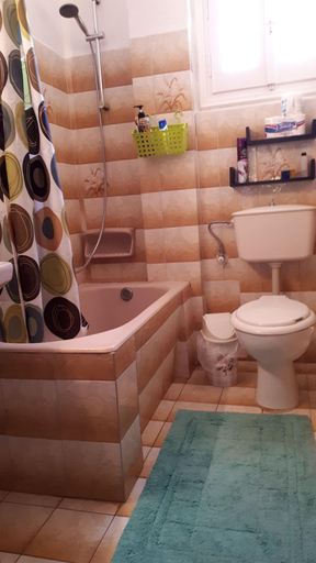 Bathroom 3, Asprokavos Apartments, Ionian Islands