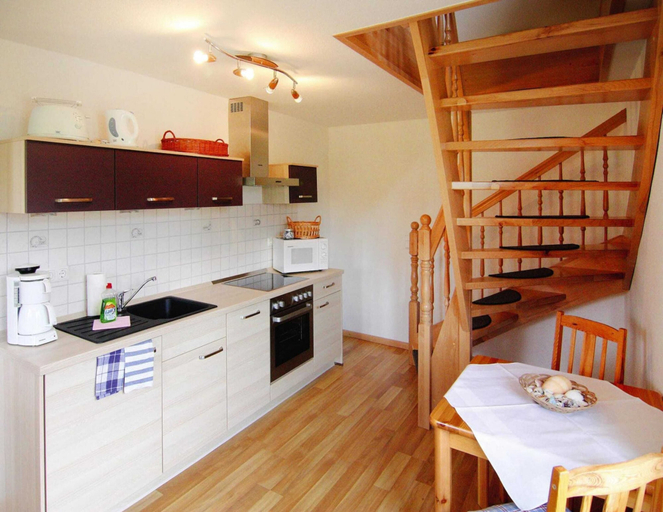 Private kitchen, Ferienwohnung, Wieck am Darss, Vorpommern-Rügen