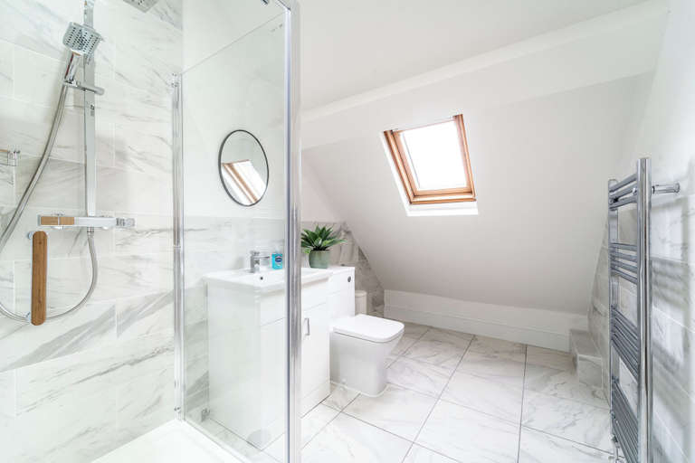 Bathroom 4, 8 The Quadrant Luxury Apartments Hoylake, Wirral