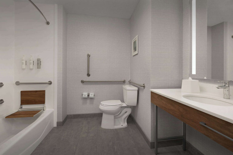 Bathroom 5, Hampton Inn Waterloo Cedar Valley, Black Hawk
