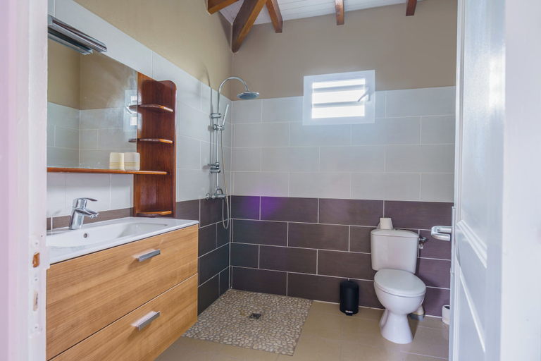 Bathroom 4, Gites tamarin, Saint-François