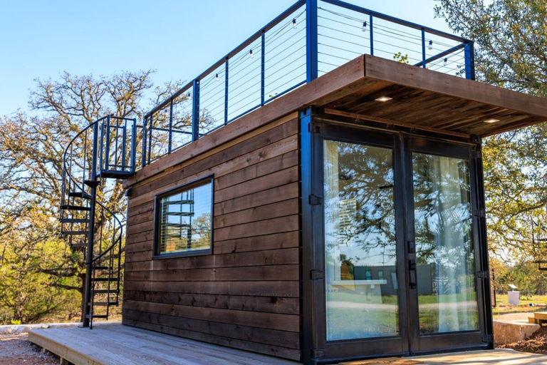 Exterior & Views 2, New The Texas Retreat-container Home, Gillespie