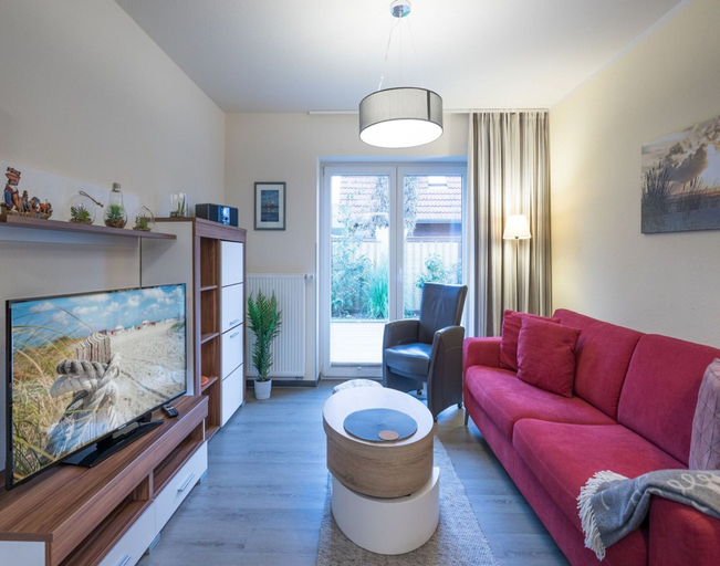 Living room 5, Chickes Ferienapartment in St. Peter-ording, Nordfriesland