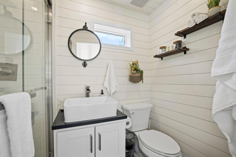 Bathroom 3, New The Desert Escape-cozy Container Home, Gillespie