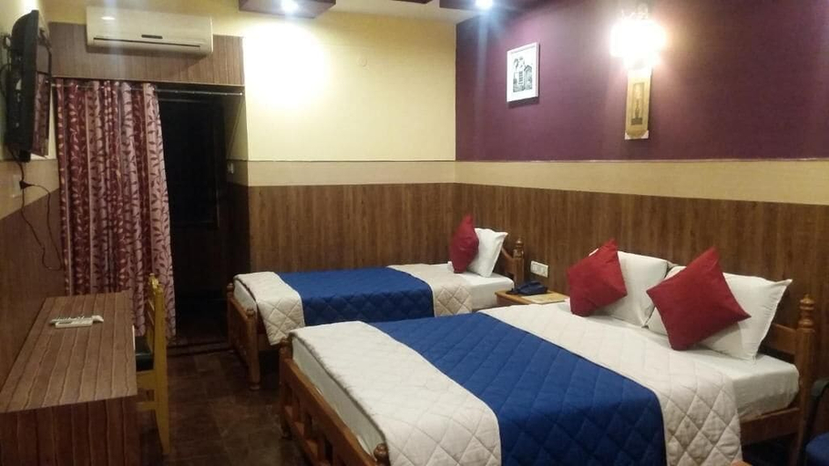 Bedroom 4, Hotel Nala Residency, Tiruvannamalai