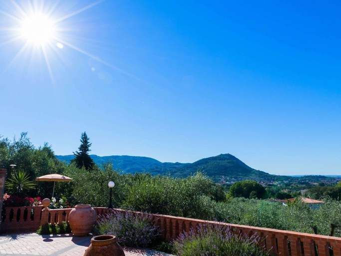 View from property 2, Bright Farmhouse in Montecatini Terme With Swimming Pool, Pistoia