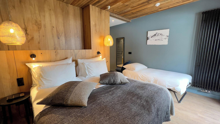 Bedroom 3, Ha Tel Mont Blanc, Savoie
