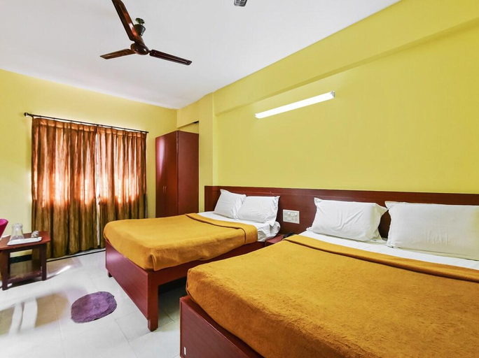 Bedroom 1, Hotel Vyshak Residency, Mysore