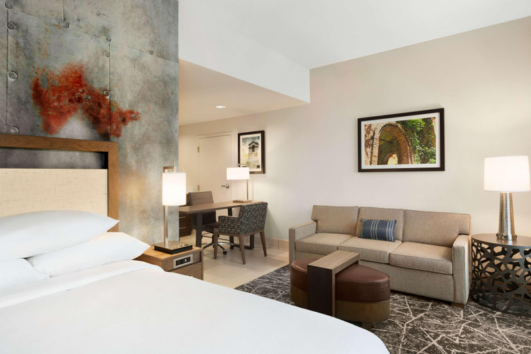 Bedroom 3, Embassy Suites by Hilton San Antonio - Brooks City, Bexar