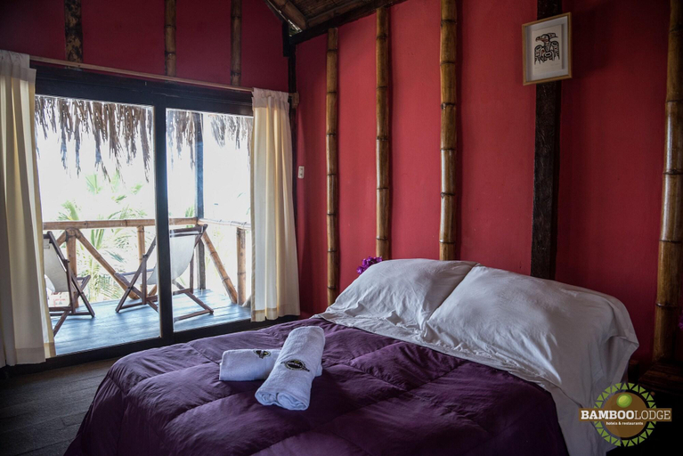 Bedroom 2, Bamboo Lodge Zorritos, Contralmirante Villar