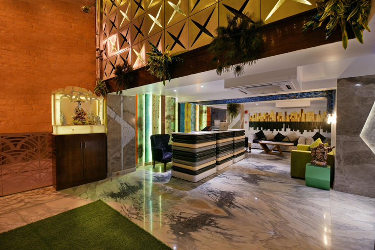 Public Area, Hotel Blue Pearl, Delhi