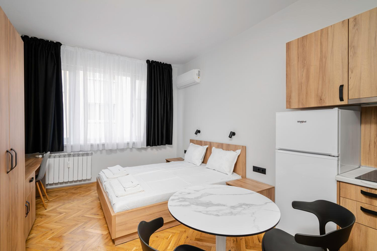 Bedroom 3, Central Cozy Flats - 5 min to Alexander Nevsky Cathedral by Flat Mаnager, Stolichna