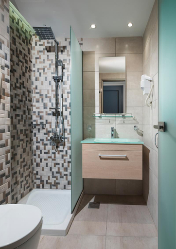 Bathroom 5, Alexandra Beach Hotel, South Aegean