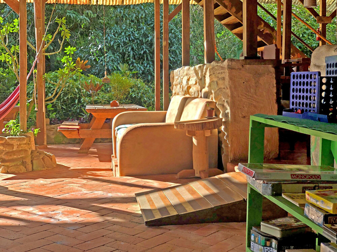 Public Area 3, Hostel Cascada Verde, Osa