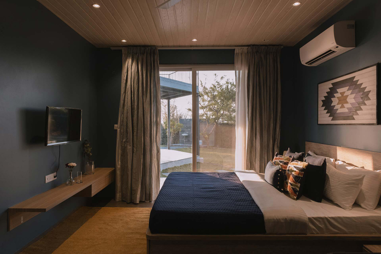 Bedroom 3, Bel Air Mansion by StayVista , Pune