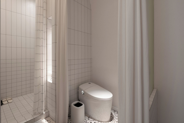 Bathroom 4, Yixi Designer's Boutique Hotel Xi'an, Xi'an
