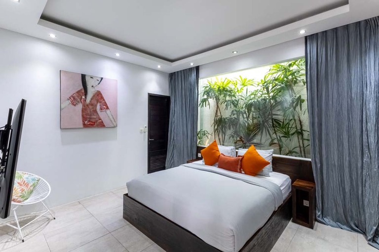 Bedroom 3, Villa Naema - 4BR Private Villa in Seminyak, Badung