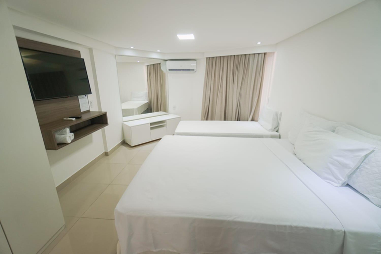 Bedroom, Gold flat praia de cabo branco, João Pessoa