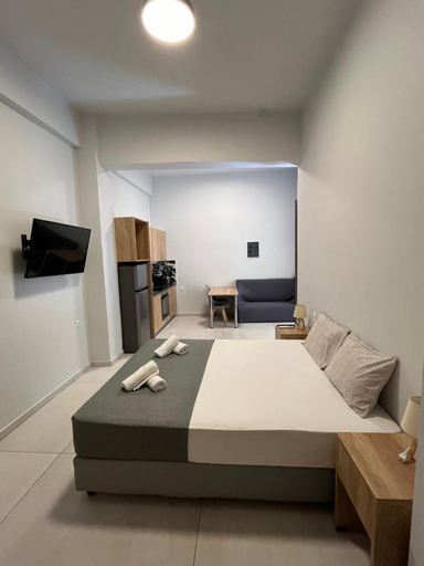 Bedroom 2, Hermanos City Apartment's, Crete