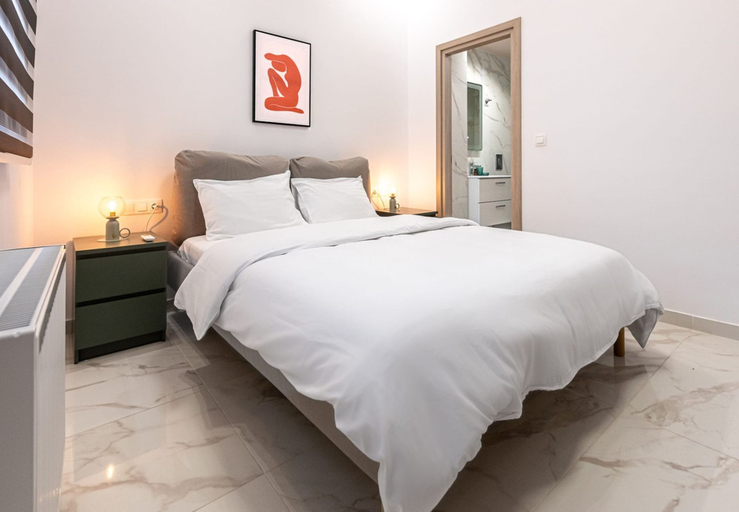 Bedroom 5, LIV - Modern Spacious Apartment in Gazi, Attica