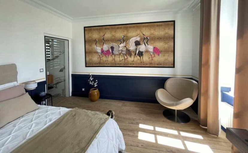 Bedroom 4, Le Domaine de Marculfo, Calvados