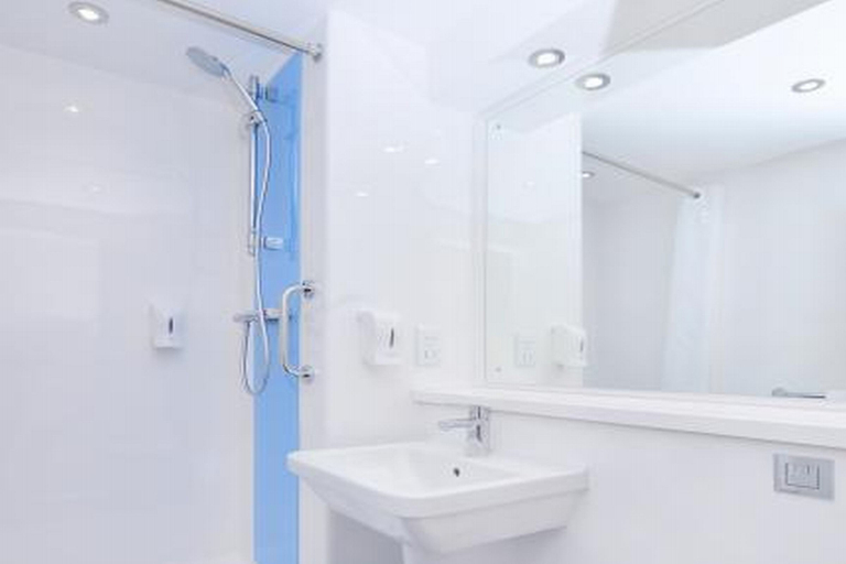 Bathroom 4, Travelodge Arundel Fontwell, West Sussex