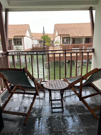 Balcony/terrace, Water Chalet PD Private Unit, Port Dickson