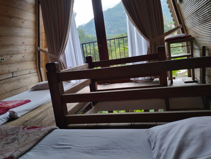 Bedroom 2, Alpha3 Eco Cabin, Tana Toraja