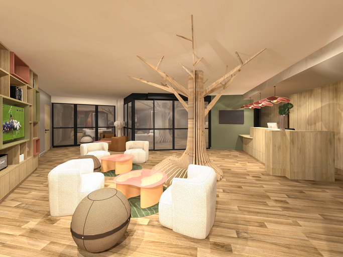 Public Area 3, ibis Styles Guéret, Creuse