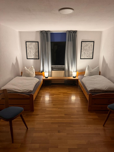 Bed, Pension FAULPELZ - Zweibettzimmer Gemeinschaftsbad, Eichsfeld