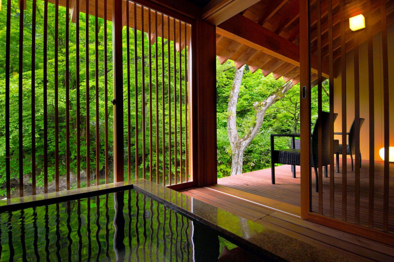 Bathroom 5, Yugawa Onsen Yamado, Nishiwaga