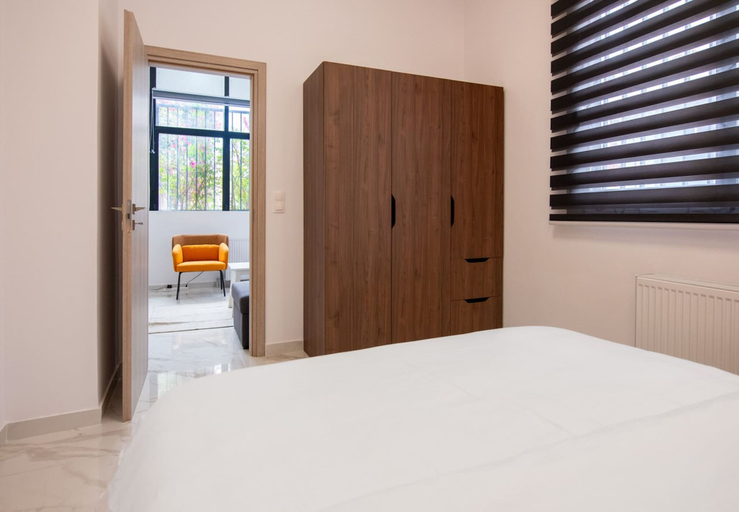 Bedroom 3, LIV - Modern Spacious Apartment in Gazi, Attica