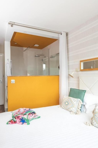 Bedroom 4, Hôtel la Baie des Anges, son SPA marin et sa piscine couverte et chauffée, Finistère