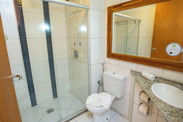Bathroom 4, Rede Andrade Mar Hotel, Salvador