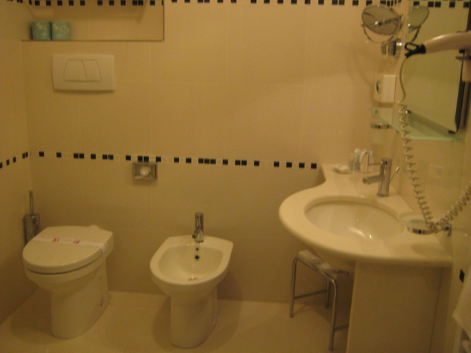 Bathroom, Zanhotel & Meeting Centergross, Bologna